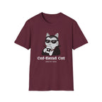 Caf-fiend Cat Drac T-Shirt