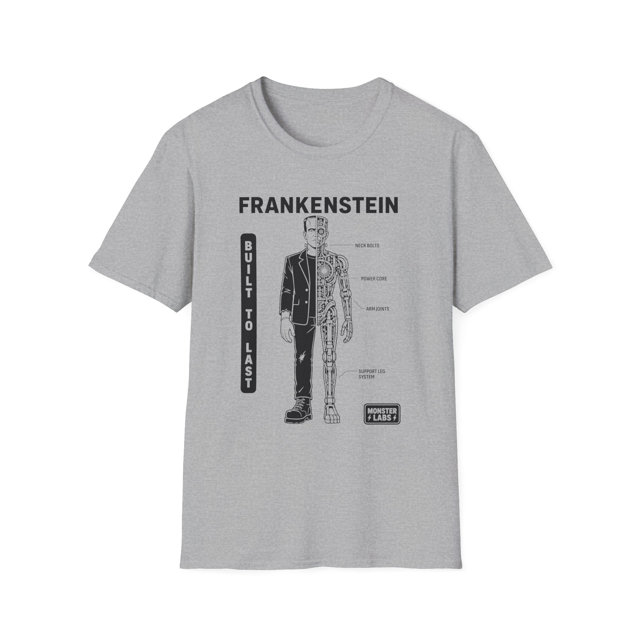 Split Frankenstein T-Shirt