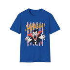 Striped Dracula Attack T-Shirt