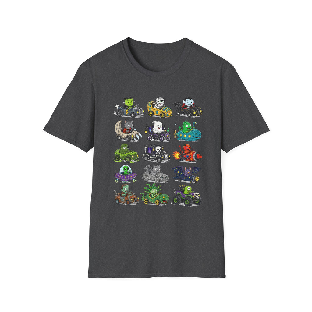 Busy Monster Town Doodle T-Shirt