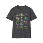 Busy Monster Town Doodle T-Shirt