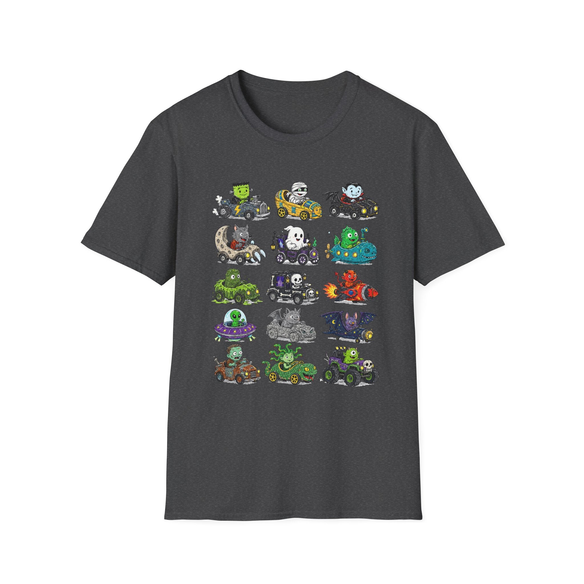 Busy Monster Town Doodle T-Shirt