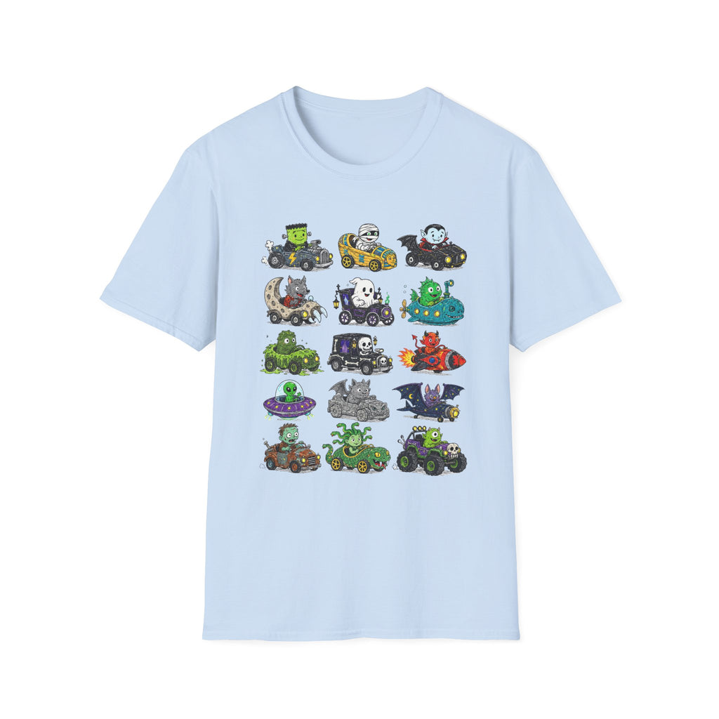 Busy Monster Town Doodle T-Shirt