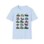 Busy Monster Town Doodle T-Shirt