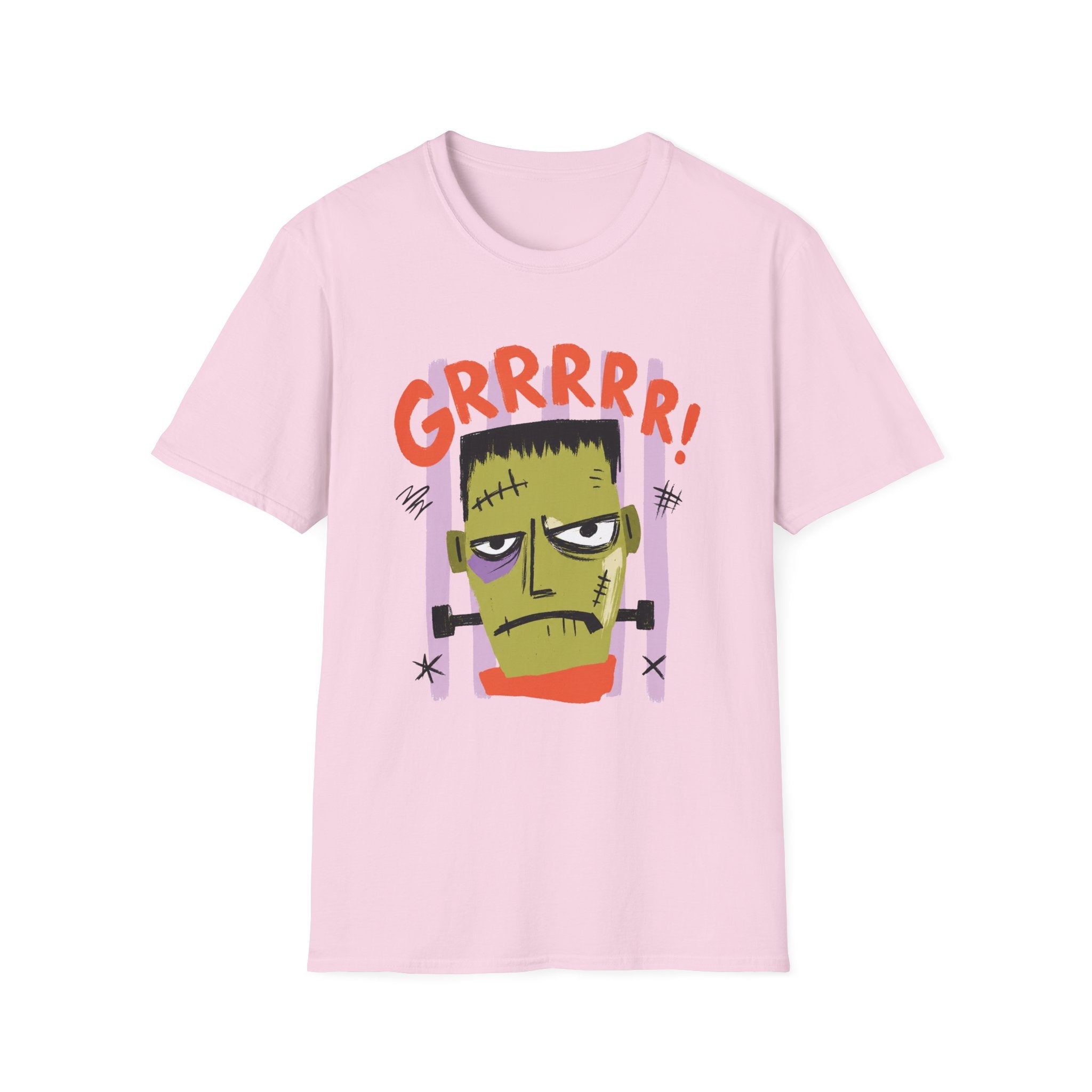 Striped Frank Staring T-Shirt