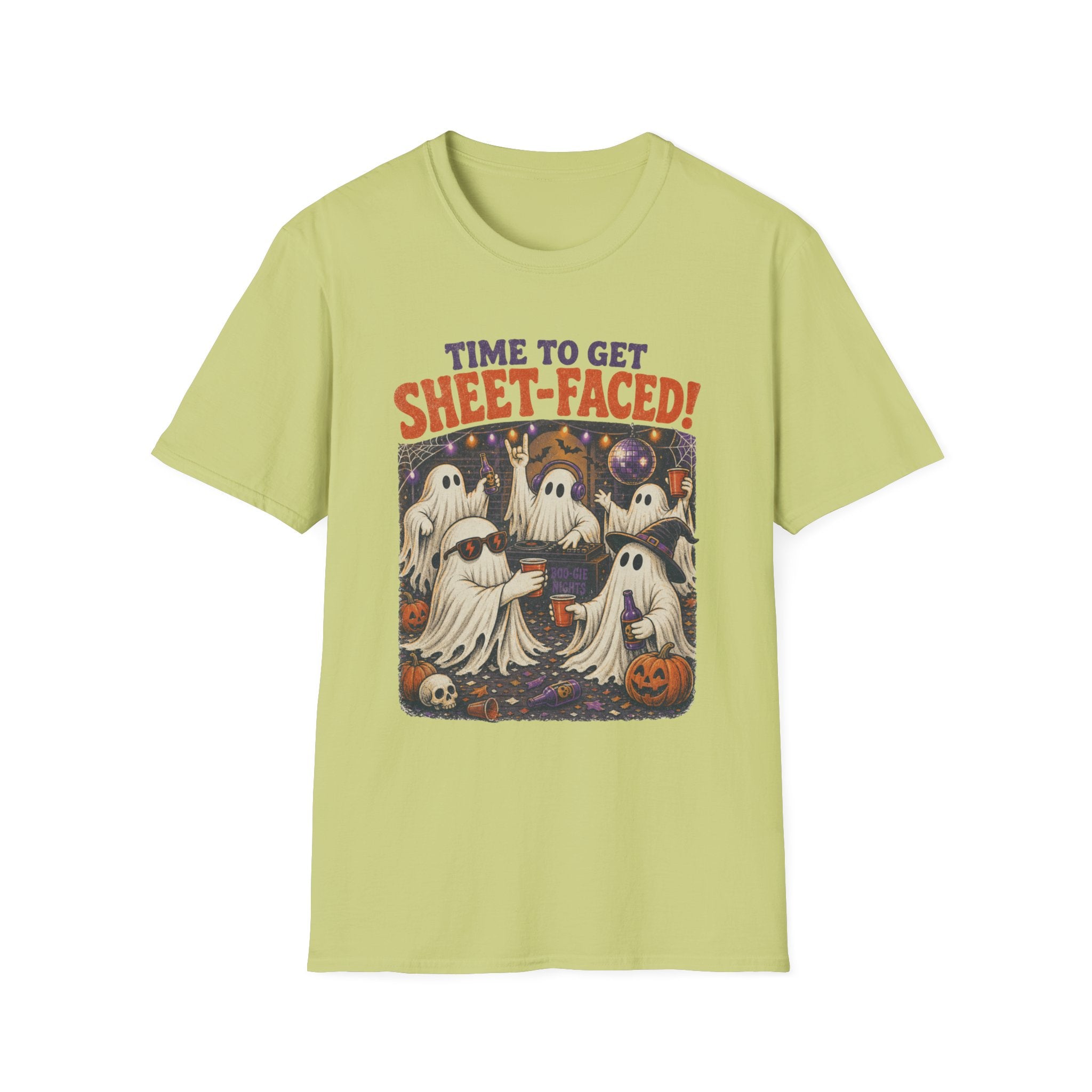 Time To Get Sheet-Faced T-Shirt