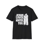 Jesus Loves Monsters 2 T-Shirt