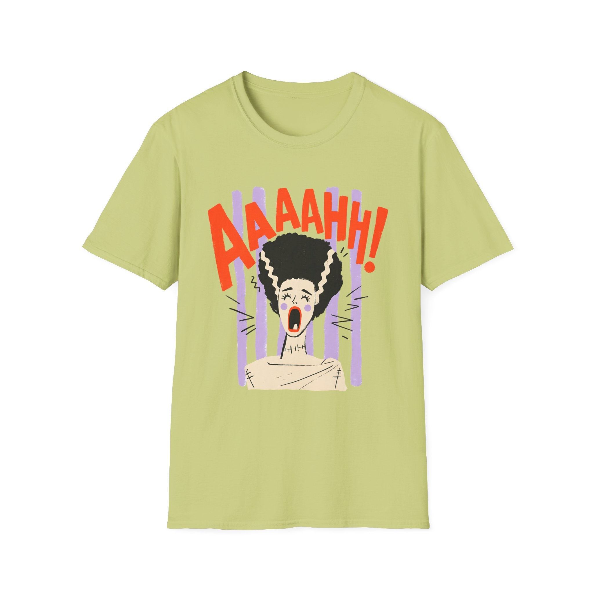 Striped Bride Screaming T-Shirt
