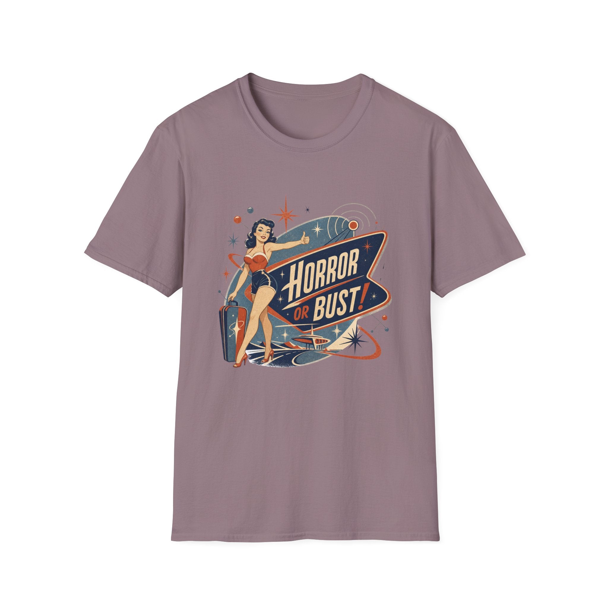 Horror Or Bust Hitchhiker T-Shirt
