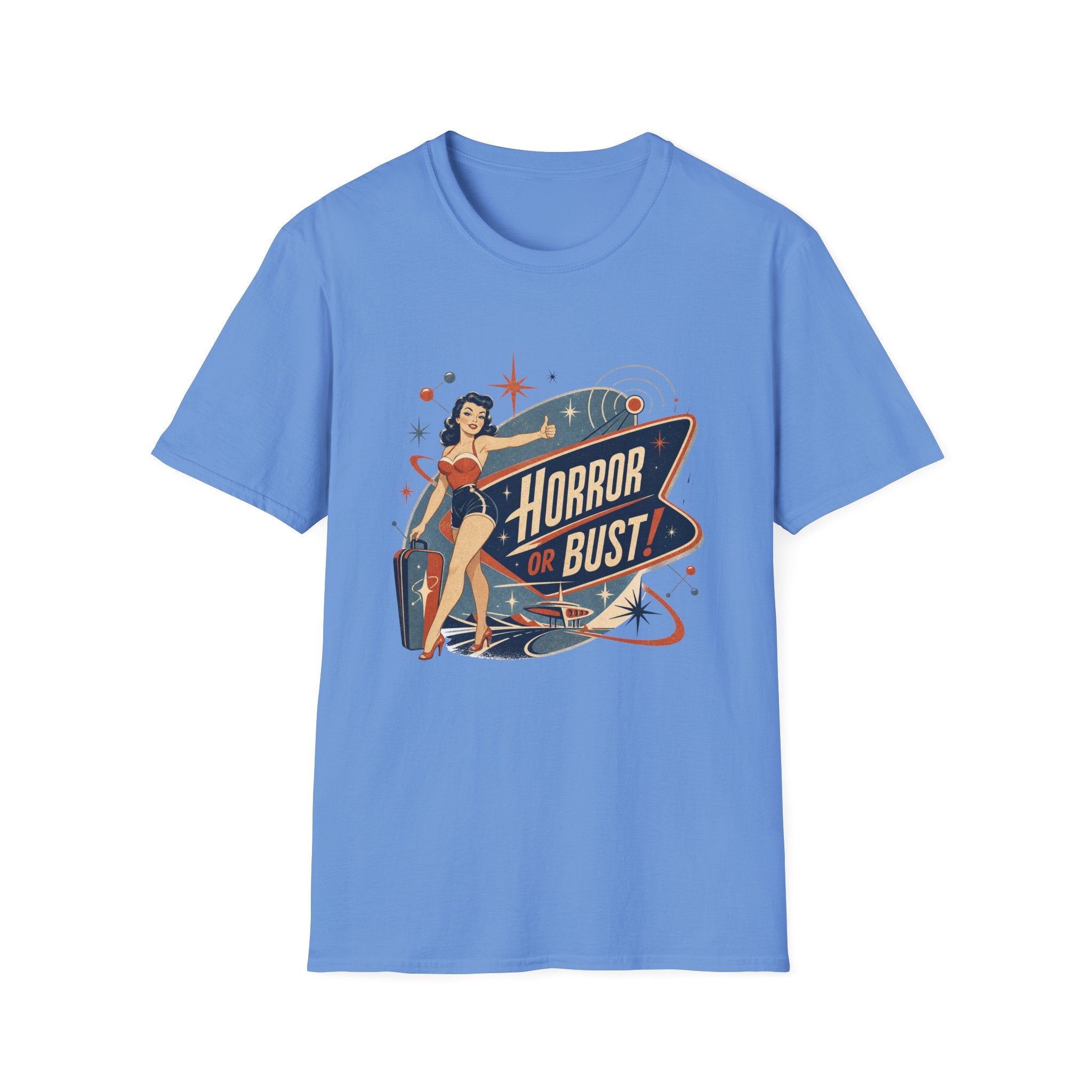 Horror Or Bust Hitchhiker T-Shirt