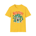 Striped Medusa Gazing T-Shirt