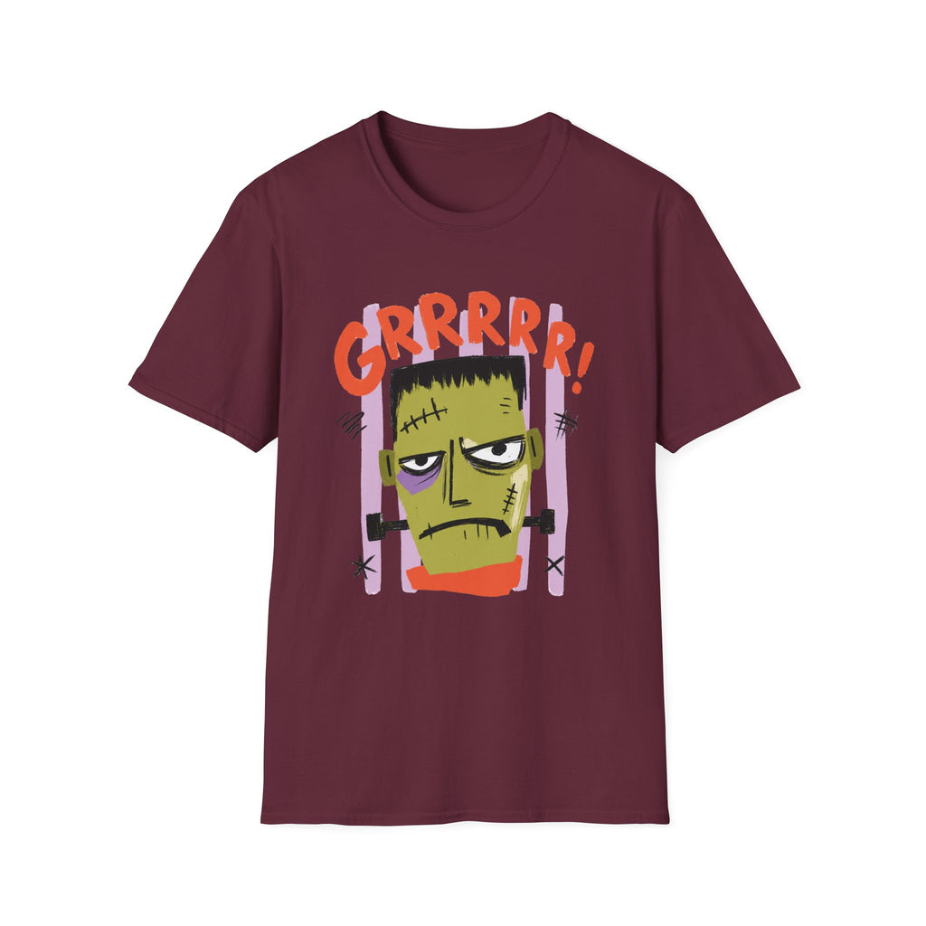 Striped Frank Staring T-Shirt