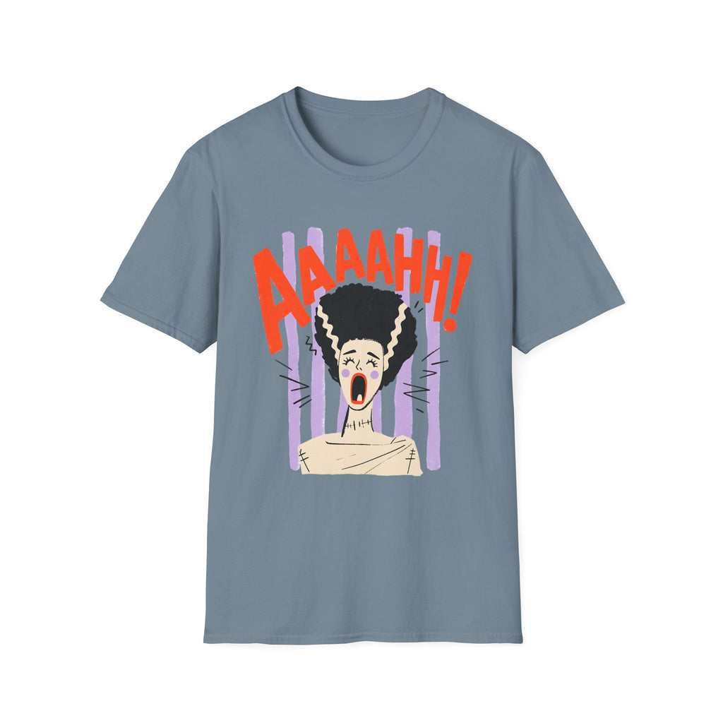 Striped Bride Screaming T-Shirt