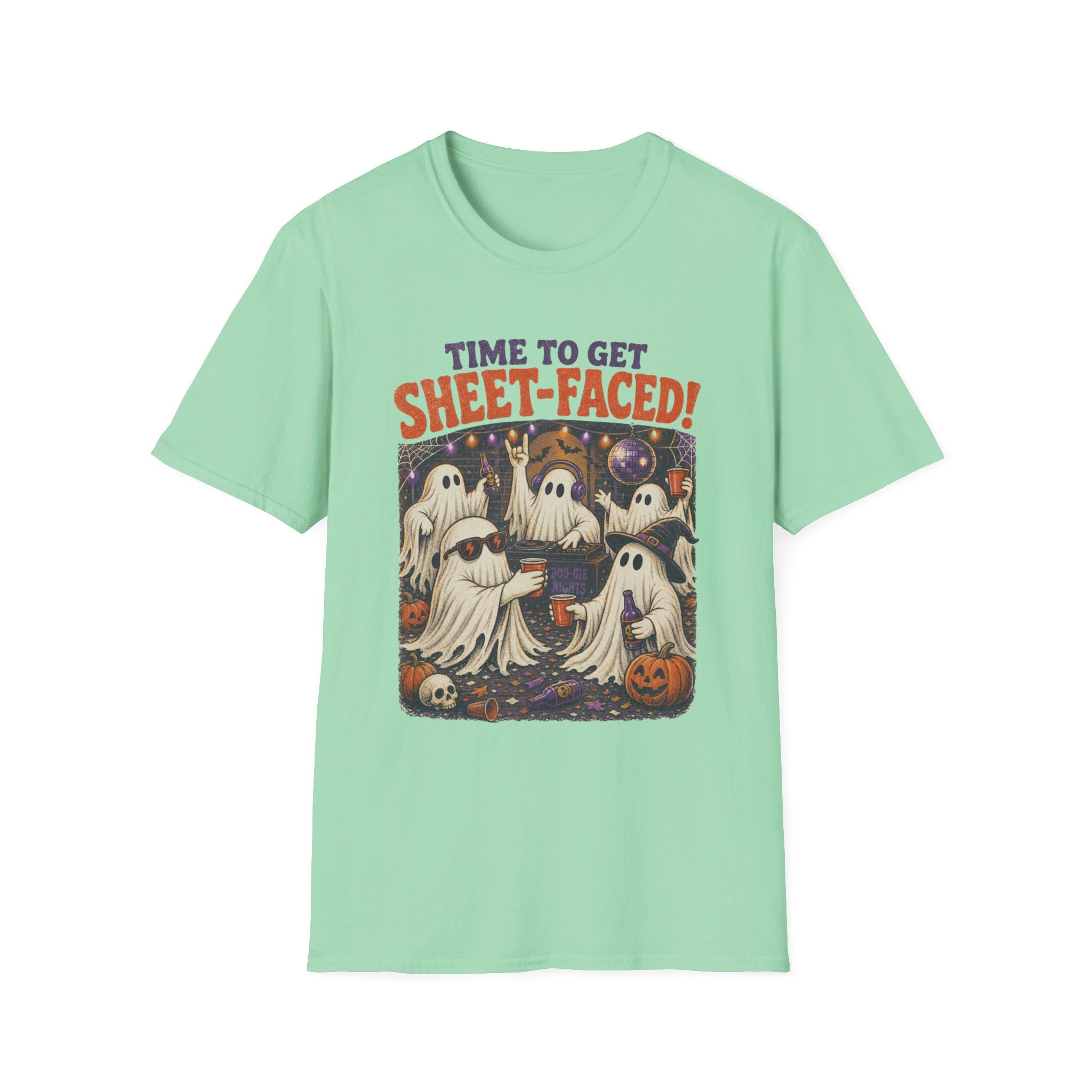 Time To Get Sheet-Faced T-Shirt
