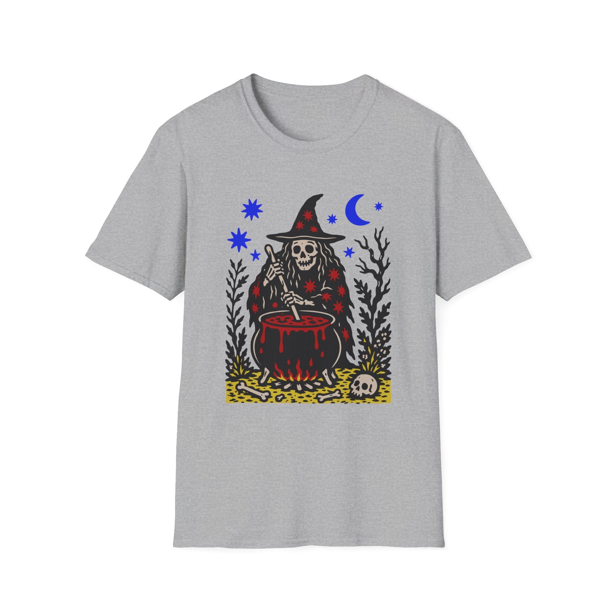 Linocut Witch T-Shirt