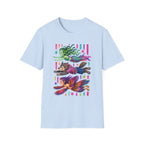 Striped Flying Monsters 2 T-Shirt
