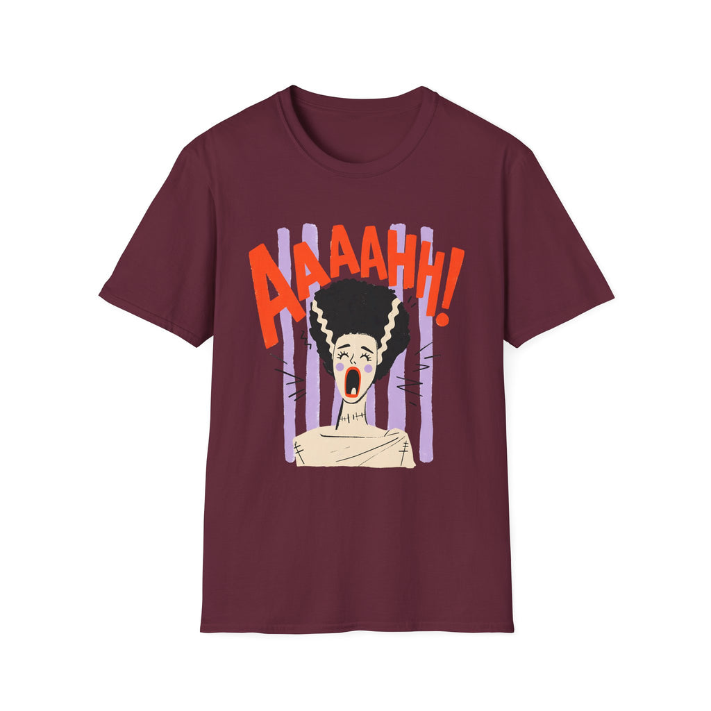 Striped Bride Screaming T-Shirt