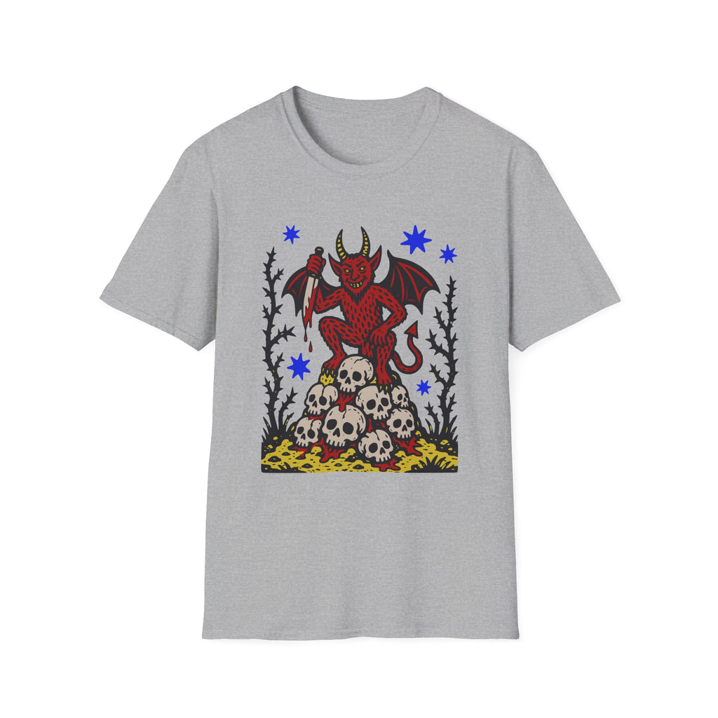 Linocut Devil T-Shirt