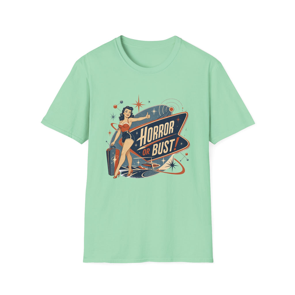 Horror Or Bust Hitchhiker T-Shirt