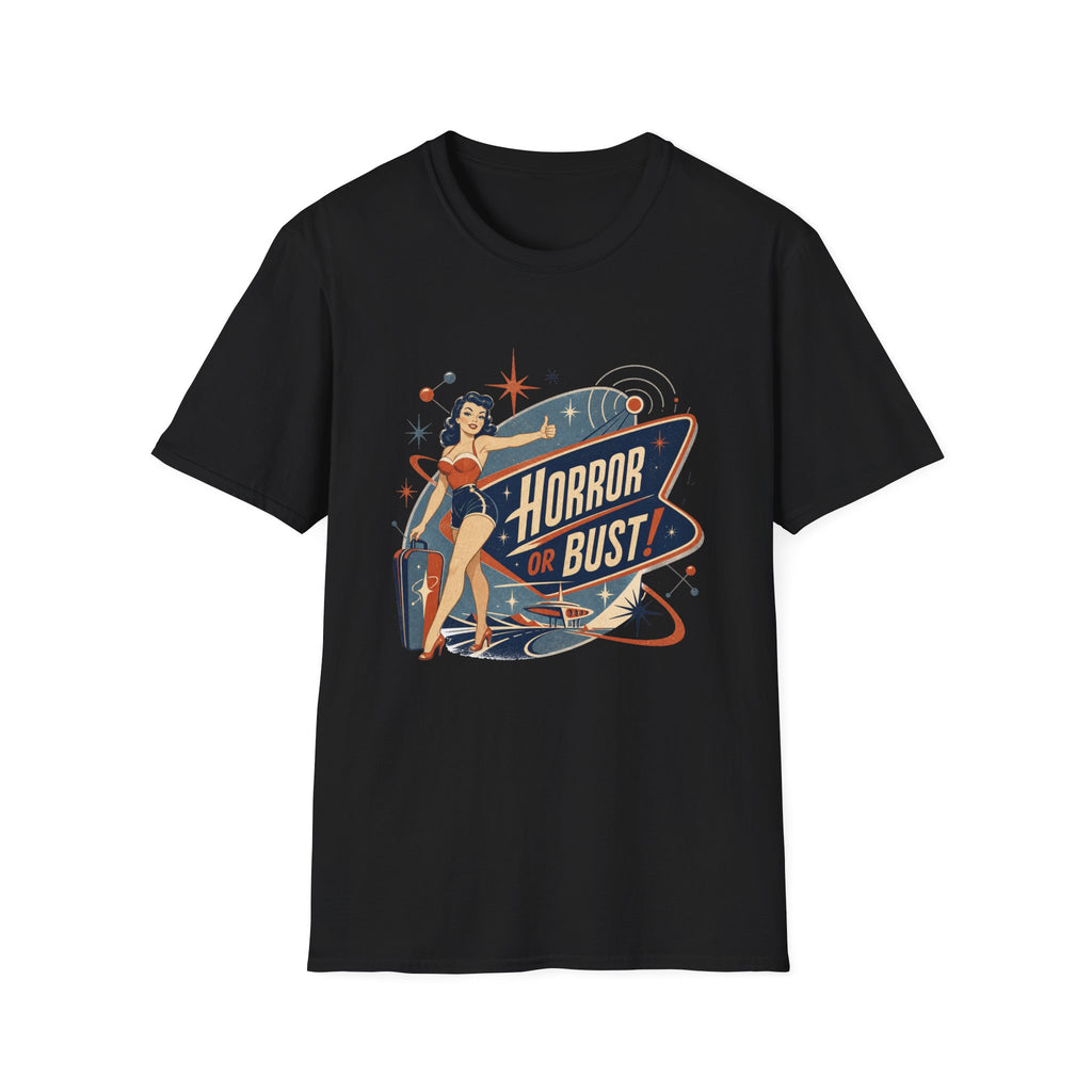 Horror Or Bust Hitchhiker T-Shirt