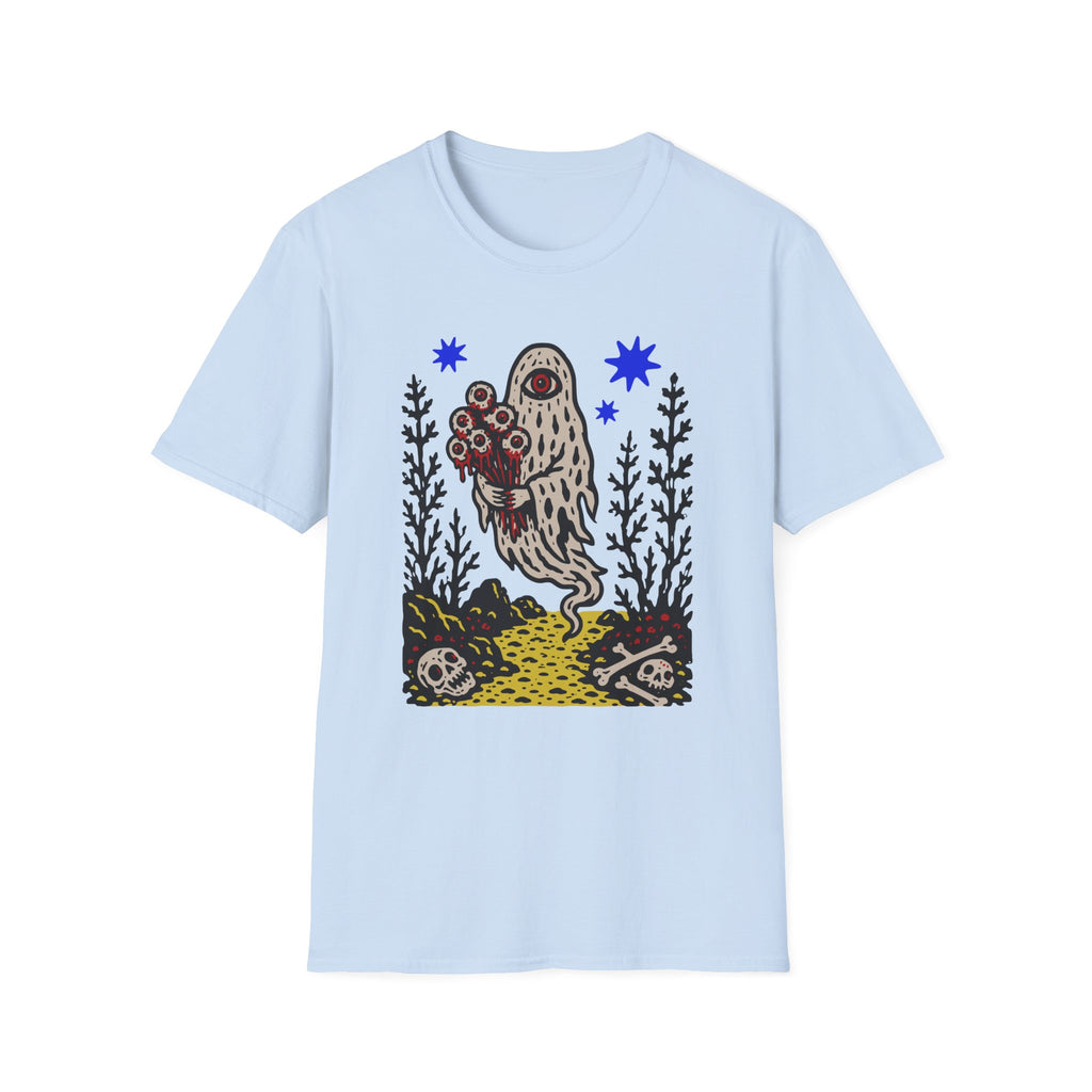 Linocut Ghost T-Shirt