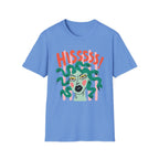 Striped Medusa Gazing T-Shirt