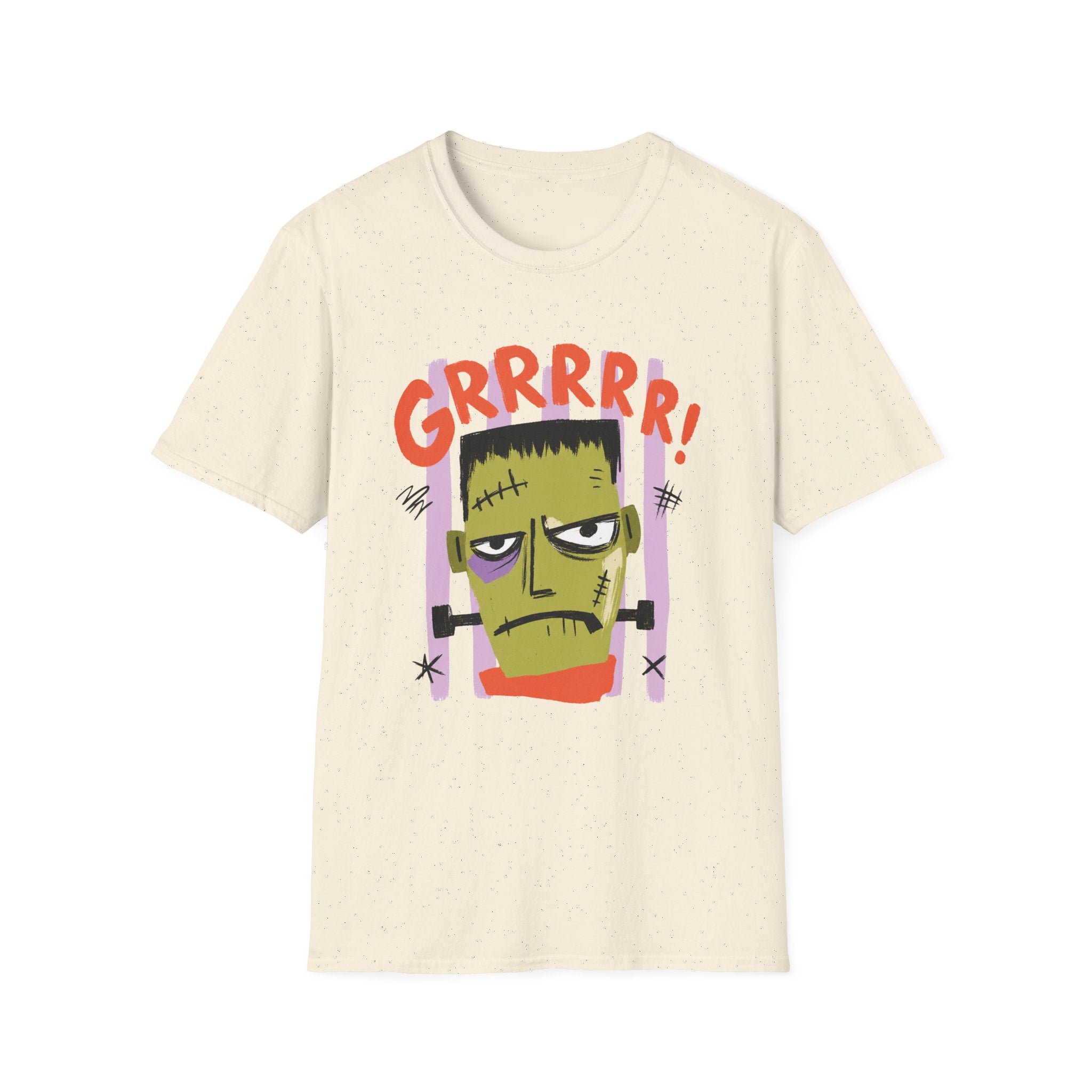 Striped Frank Staring T-Shirt