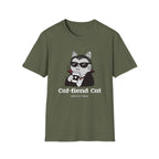 Caf-fiend Cat Drac T-Shirt