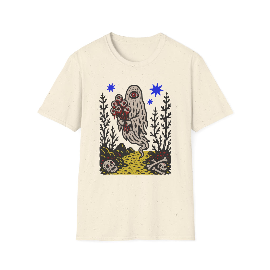 Linocut Ghost T-Shirt