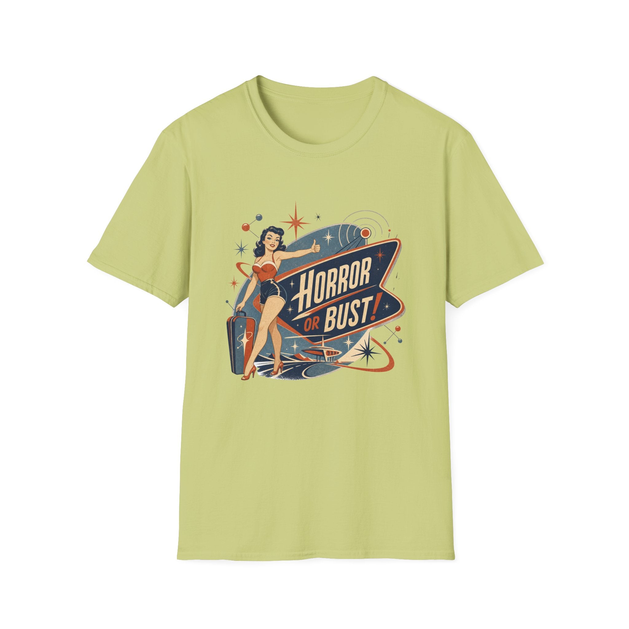 Horror Or Bust Hitchhiker T-Shirt