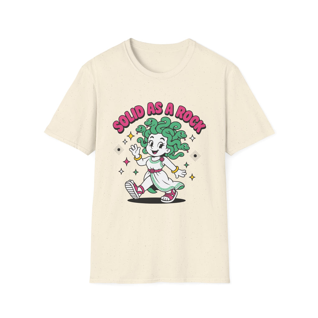 Cartoon Solid As A Rock T-Shirt