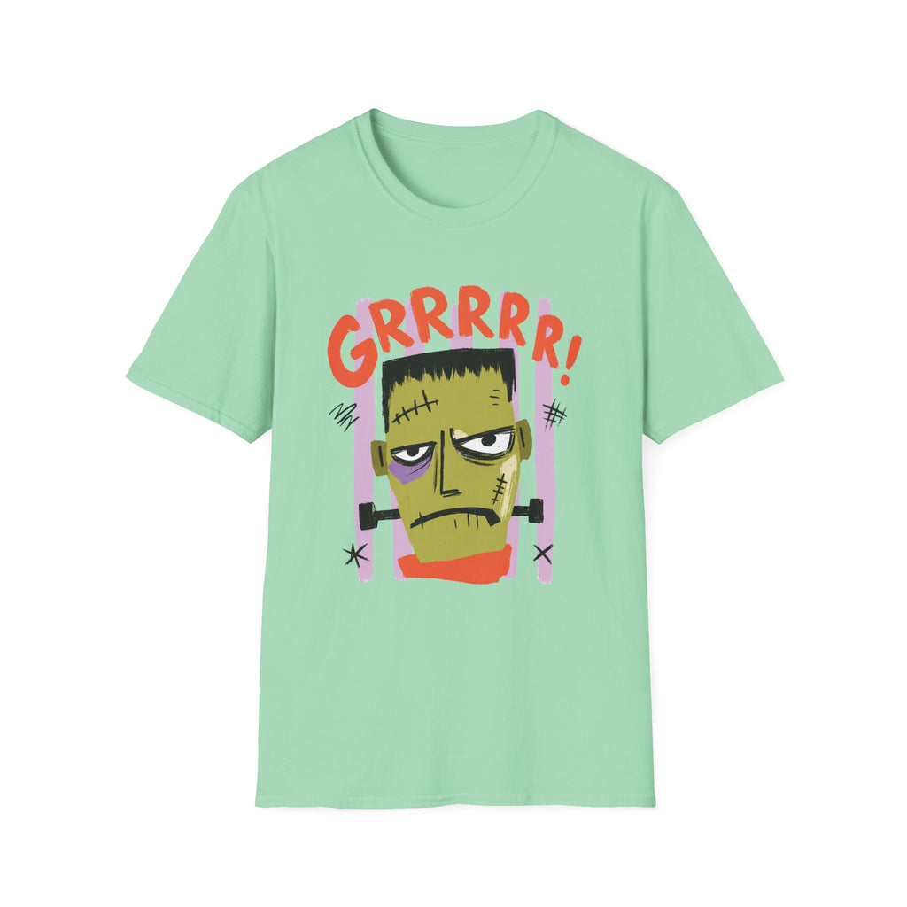 Striped Frank Staring T-Shirt