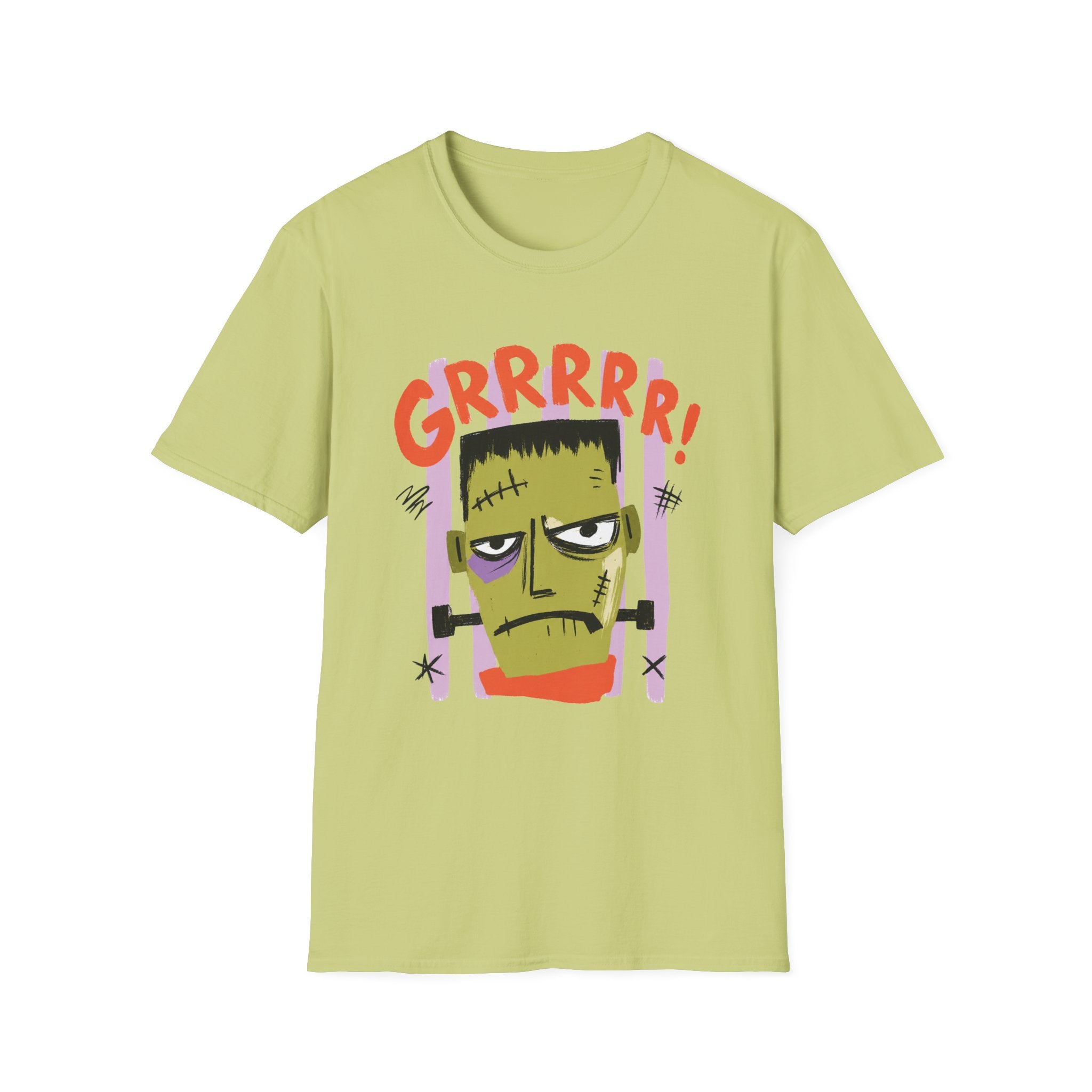 Striped Frank Staring T-Shirt